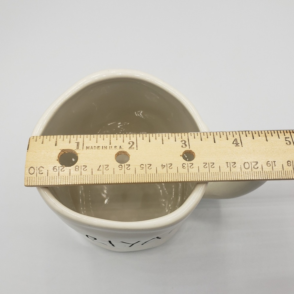 Rae Dunn‎ Artist Collection Friyay Coffee Mug White 18 Oz - Picture 6 of 7